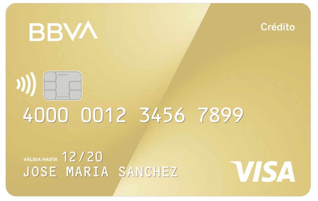 solicitar tarjeta de credito bbva oro